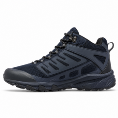 Columbia Montrail Men's Trans Alps Mid OutDry Hiking Shoes - Dark Navy Blue/Black – image 2