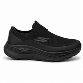 Skechers Max Run Lace-Up Running Shoe – Black — image 1
