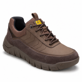 CAT Caterpillar Men's Rugged Low Sneakers – Coffee Brown – image 1