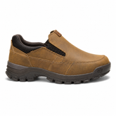 CAT Men's Brown Slip-On Work Shoe – Rugged Casual Outdoor Leather Shoe – image 2