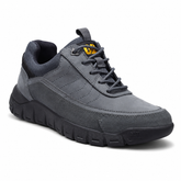 CAT Men's Grey Rugged Chunky Sole Sneakers – Lace-Up Casual Shoes – image 1