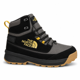 The North Face Mid-Top Hiking Boots – BlackGrey with Gum Sole – image 1