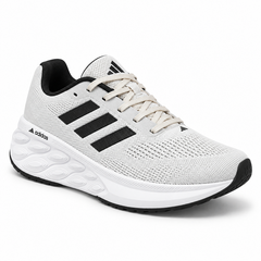 adidas Knit Running Shoes – Light Grey / Black – image 2