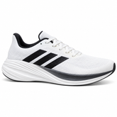 adidas Cushioned Road Running Shoes – White / Black – image 1