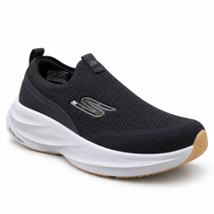 Skechers GO RUN Elevate 2.0 – Upraise 2.0 Men’s Slip-On Running Shoes – Black/White – image 1