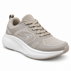 Skechers Max Cushioning Slip-On Walking Shoes – Taupe / White – image 3