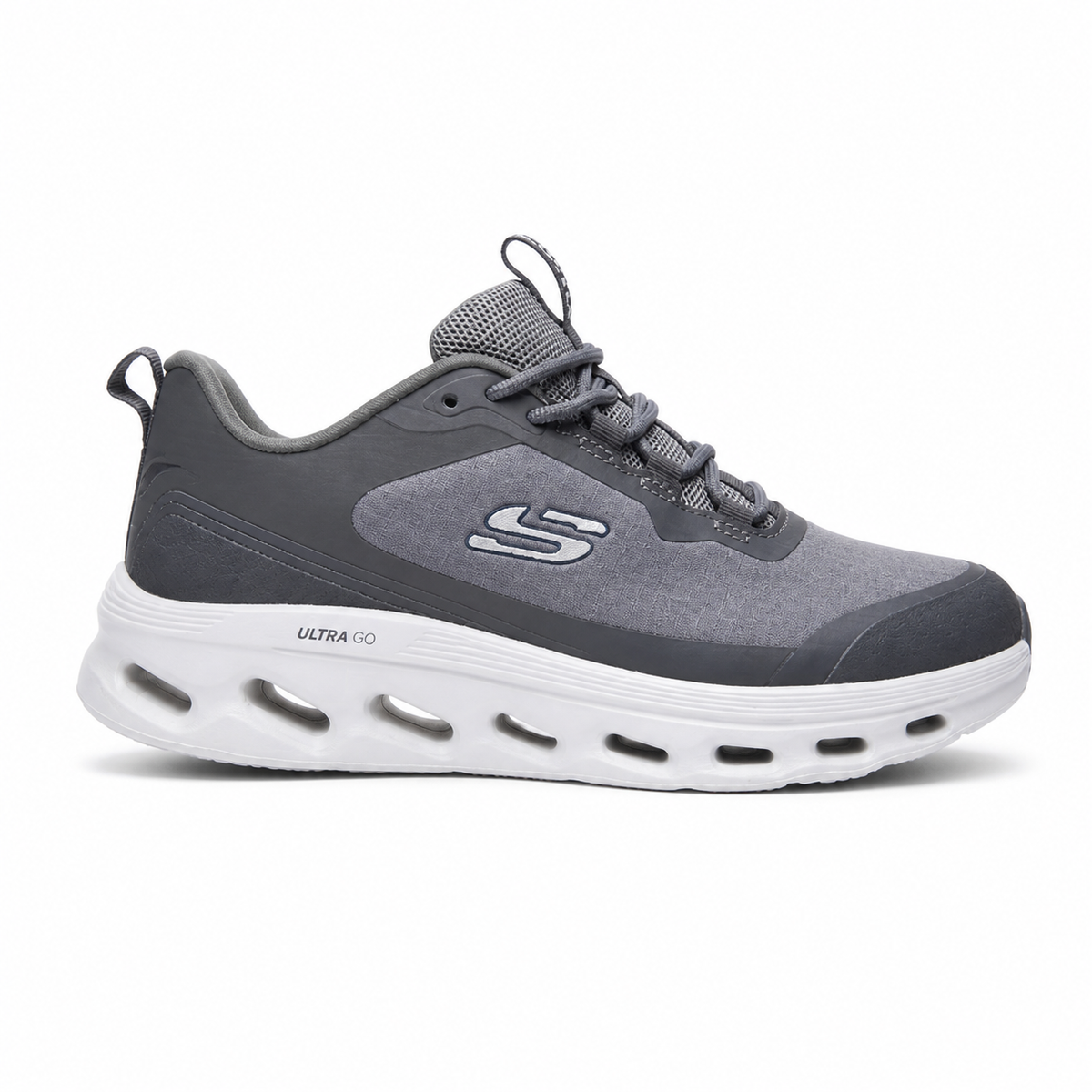 Skechers Pod-Sole Runner – رمادي / أبيض