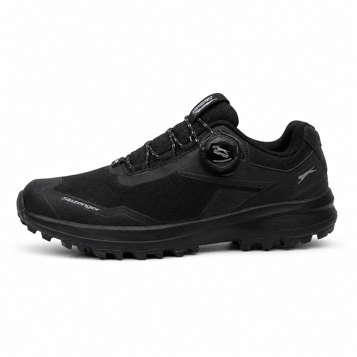 Slazenger Dial-Fit Trail Sneakers – Triple Black