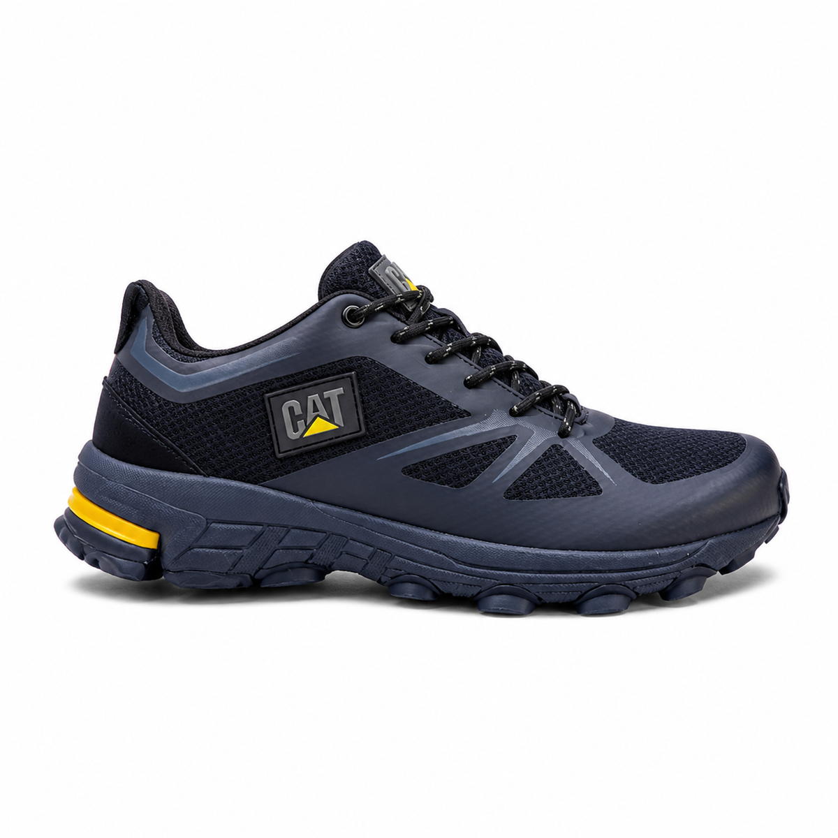 CAT Technical Athletic Sneaker – Navy / Yellow