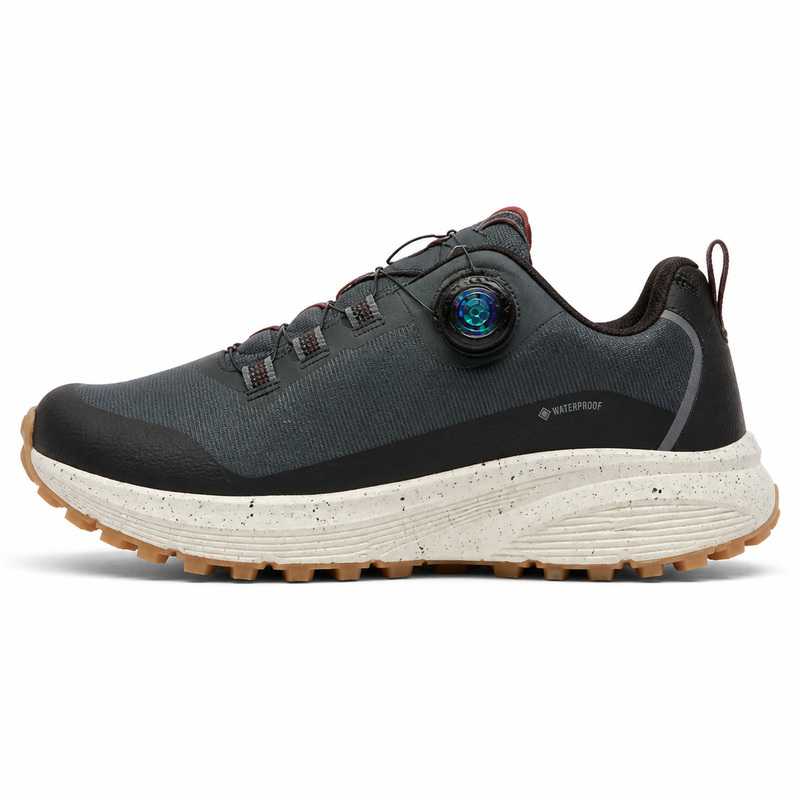 Columbia Dial-Lacing Low Trail Shoe - Dark Grey-Gum (Model Unverified) – image 2