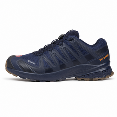 Salomon Men's XA PRO 3D V8 GORE-TEX Trail Running Shoes - Night Sky/Red Orange/Safari – image 2