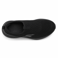 Skechers Knit Slip-On Walking Shoe – Black