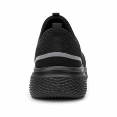 Skechers Knit Slip-On Walking Shoe – Black