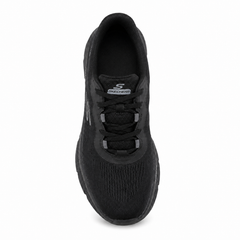 Skechers Cushioned Walking Shoe – Black