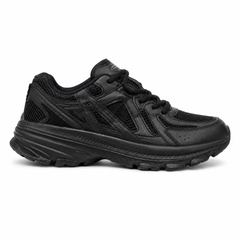 Skechers Men's Chunky Mesh Running Sneakers – Triple Black
