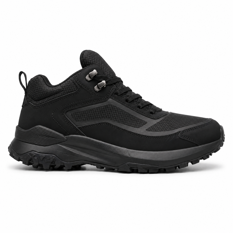 Timberland Men's Motion Access Mid Waterproof Sneaker – Black Ripstop – image 1