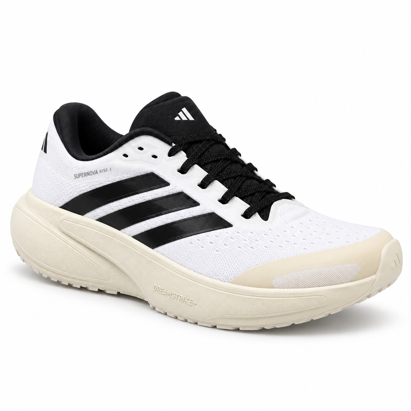 adidas Supernova Rise 3 Running Shoes – White / Black / Cream – image 2