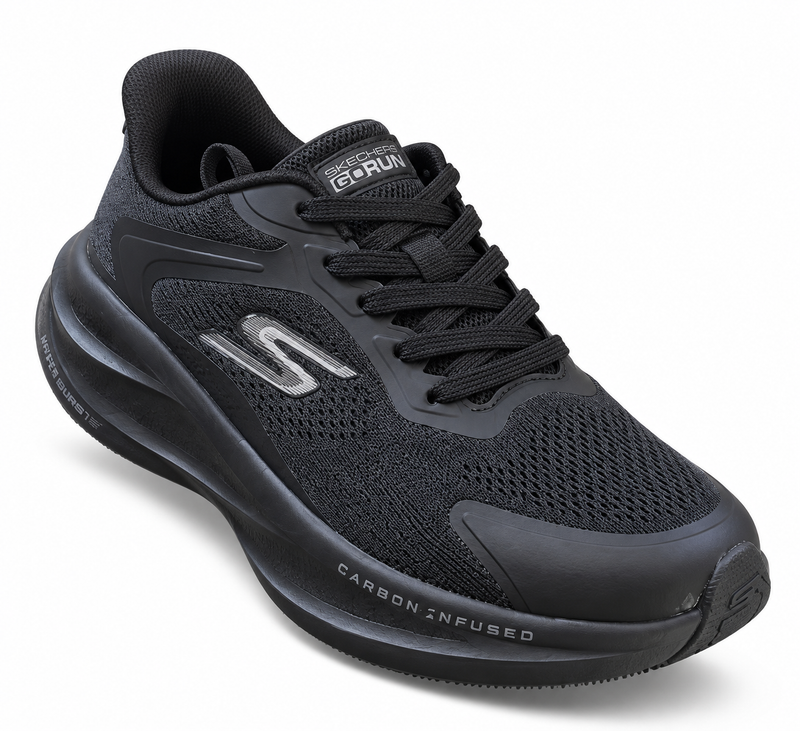 Skechers Carbon-Infused Performance Running Shoes – Black – image 1