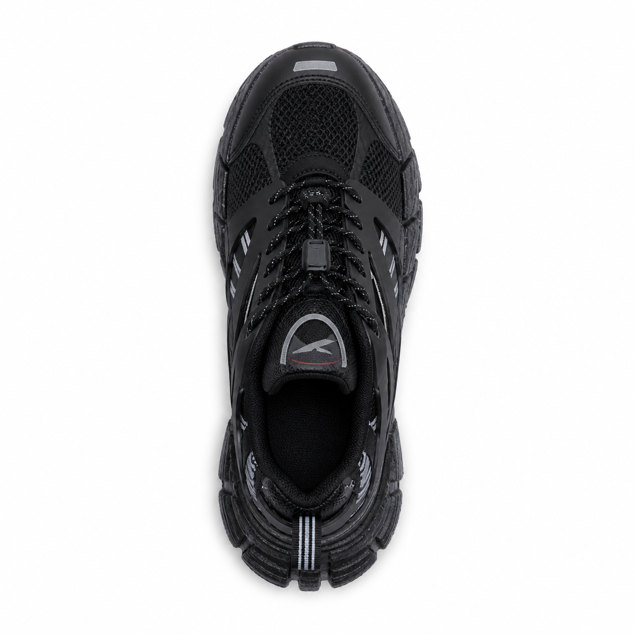 Futuristic Pod-Sole Runner – Sand — Top