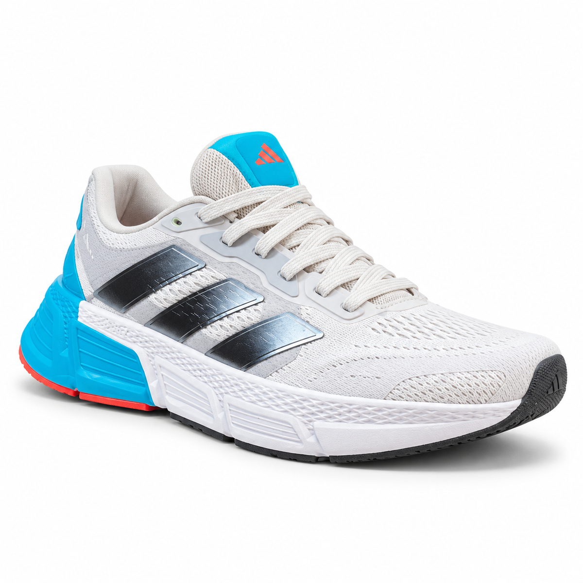 adidas Questar 2 Bounce – White/Silver/Turquoise - product view 1