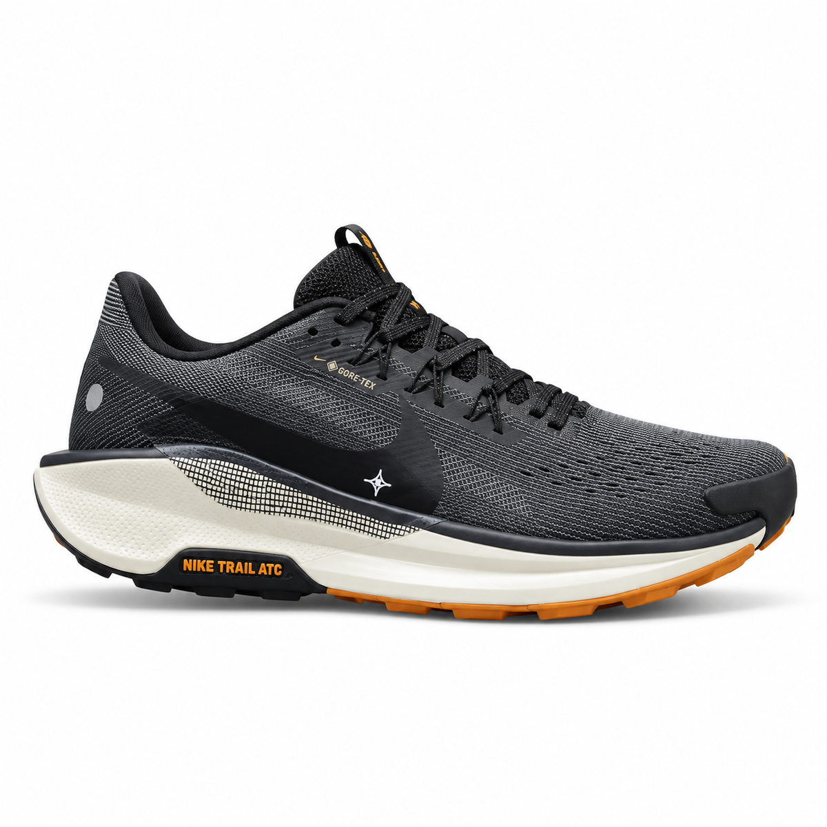 Nike Pegasus Trail 5 – Black/Off-White/Orange - product view 1