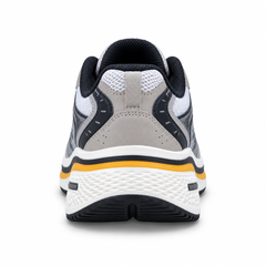 Skechers Cushioned Running Shoes – Grey/White/Orange