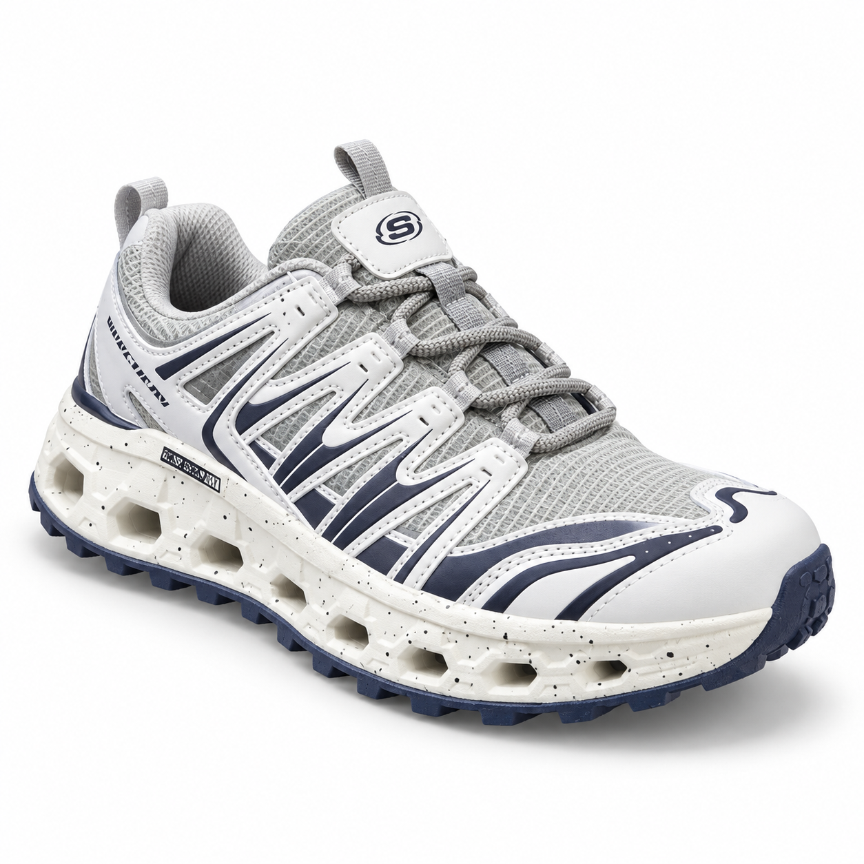 Skechers Glide-Step – Light Grey/Navy - product view 1