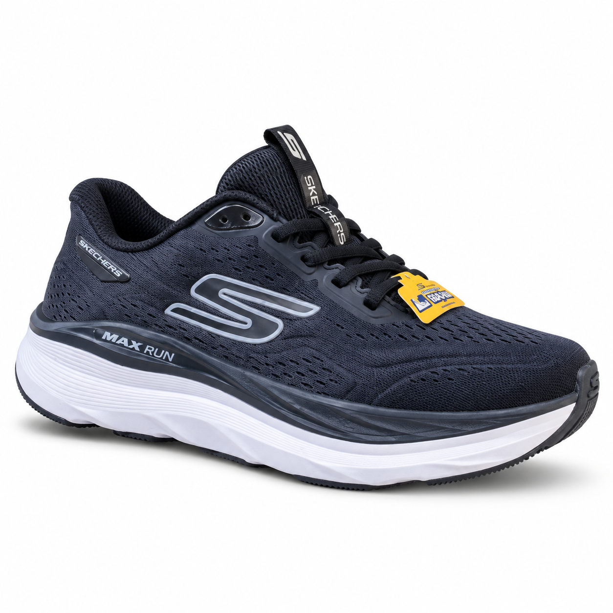 Skechers Max Cushioning Running Shoes – Navy/Black - product view 1