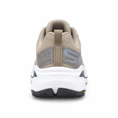 Skechers Max Cushioning Running Shoes – Taupe/White