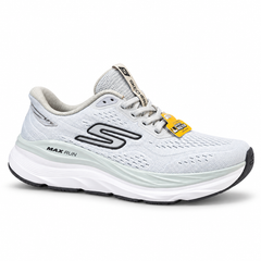 Skechers Max Cushioning Running Shoes – White/Mint