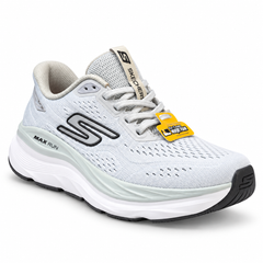 Skechers Max Cushioning Running Shoes – White/Mint