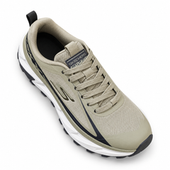 Skechers Trail Running Shoes – Beige/Black