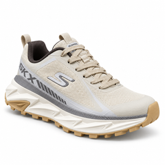 Skechers Trail Running Shoes – Beige/White
