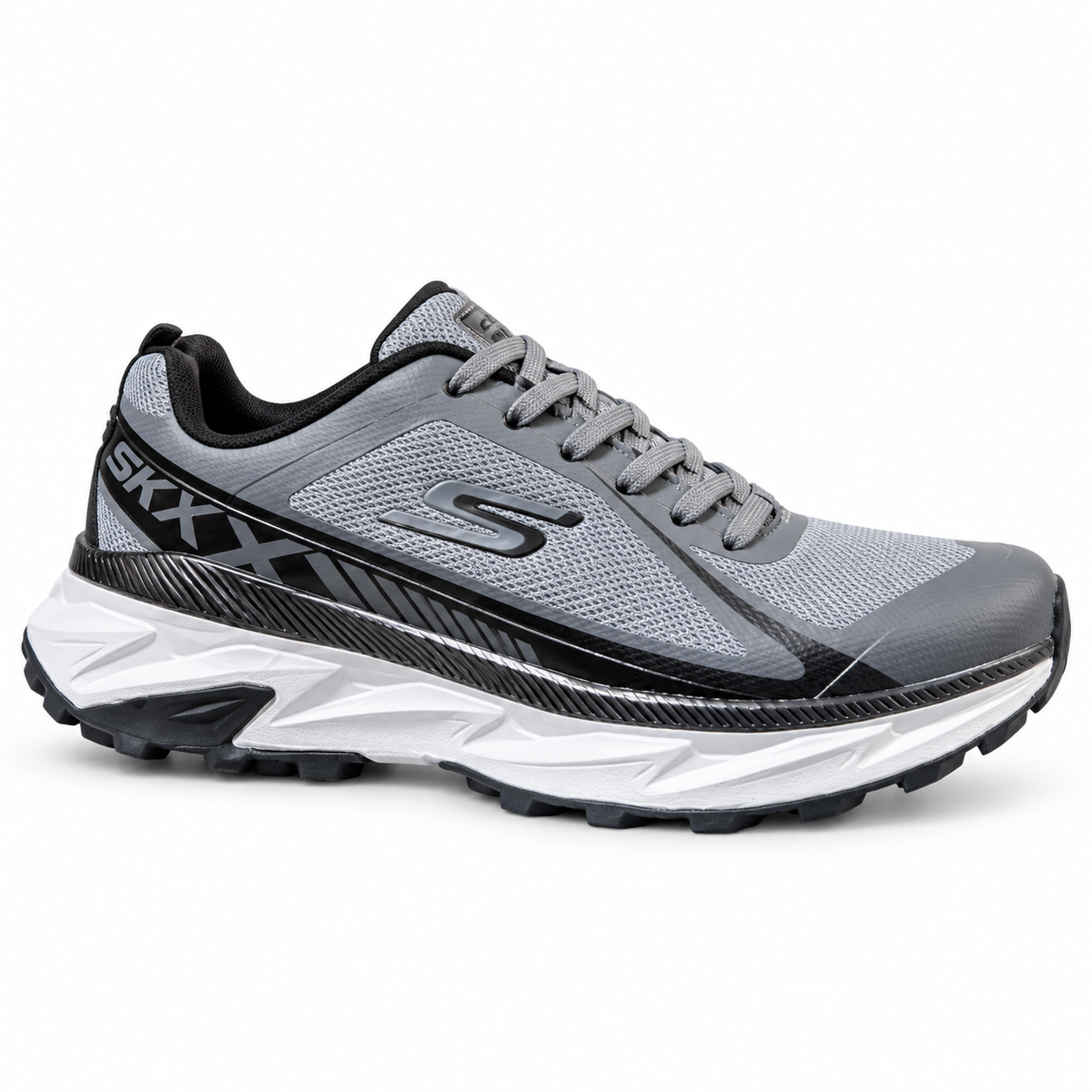 Skechers Trail Running Shoes – Grey/Black - product view 1