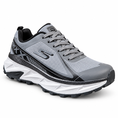 Skechers Trail Running Shoes – Grey/Black