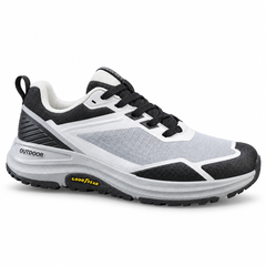 Skechers Trail Running Shoes – White/Grey/Black