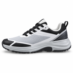 Skechers Trail Running Shoes – White/Grey/Black