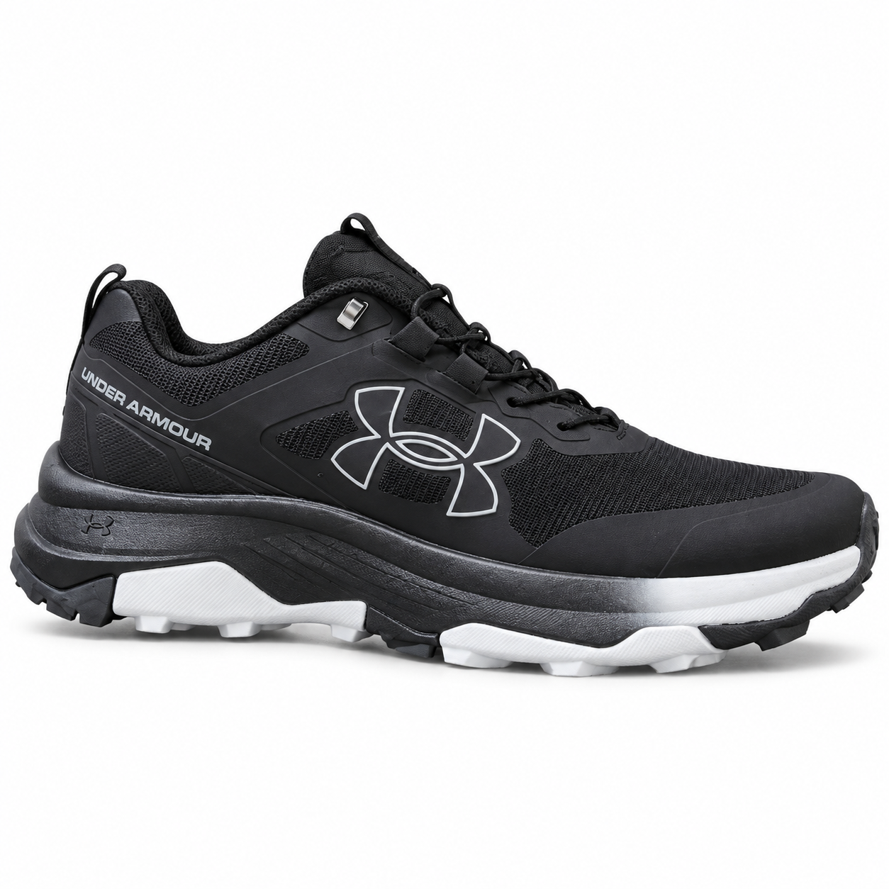 Under Armour Trail Running Shoes – Black/White - product view 1