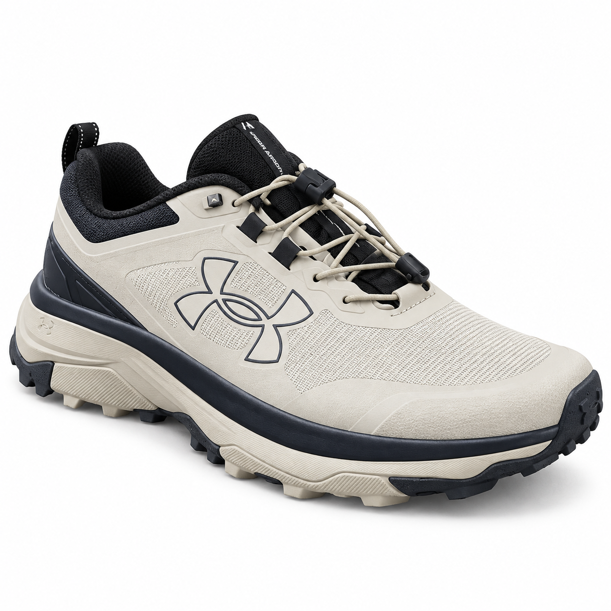 Under Armour Trail Running Shoes – Bone/Black - product view 1